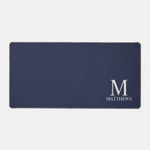 Personalised Monogram and Name Desk Mat