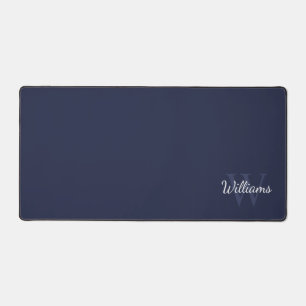 Personalised Monogram and Name Desk Mat