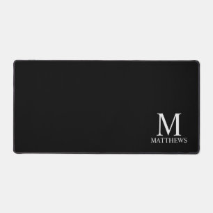 Personalised Monogram and Name Desk Mat