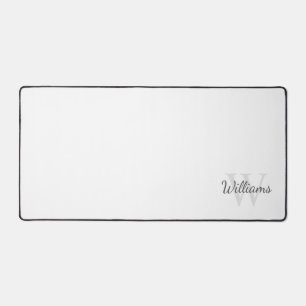 Personalised Monogram and Name Desk Mat