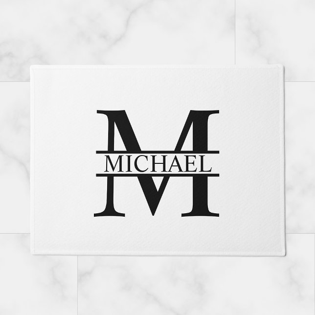 Personalised Monogram and Name Doormat (Creator Uploaded)