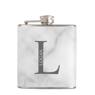 Personalised Monogram and Name Flask