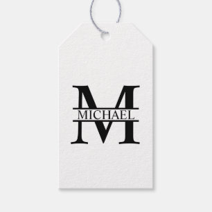 Personalised Monogram and Name Gift Tags