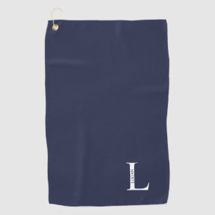 Personalised Monogram and Name Golf Towel