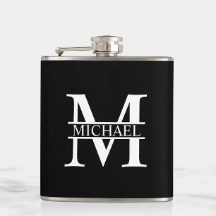 Personalised Monogram and Name Hip Flask