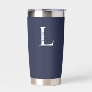 Personalised Monogram and Name Insulated Tumbler