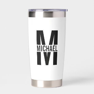 Personalised Monogram and Name Insulated Tumbler