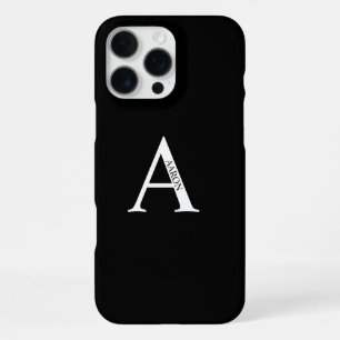 Personalised Monogram and Name iPhone 16 Pro Max Case