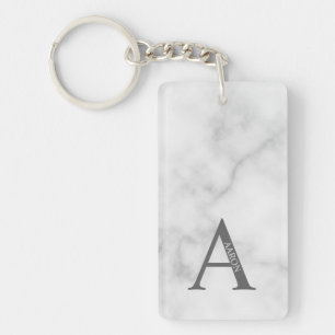Personalised Monogram and Name Keychain