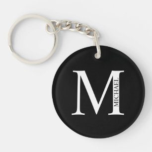 Personalised Monogram and Name Keychain