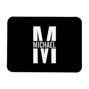 Personalised Monogram and Name Magnet