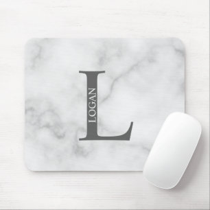 Personalised Monogram and Name Mouse Pad