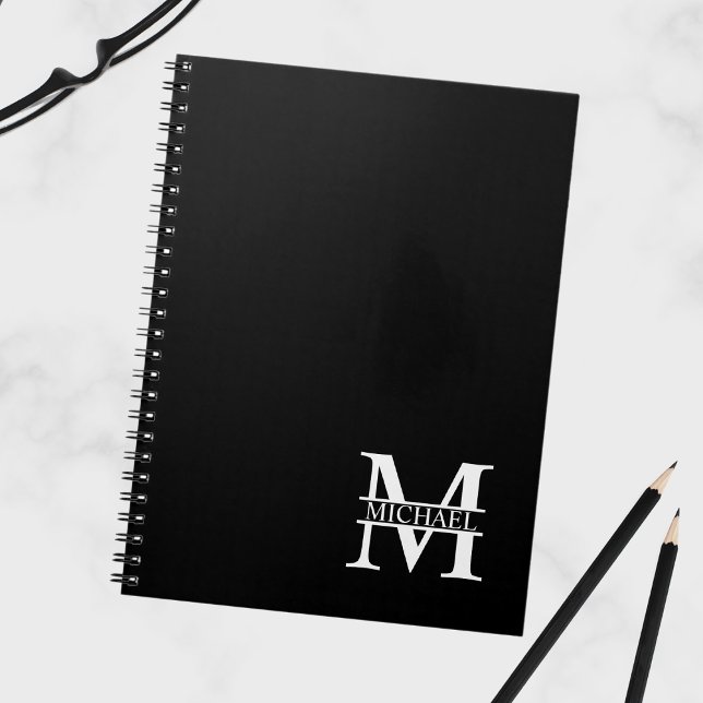 Personalised Monogram and Name Notebook (Creator Uploaded)