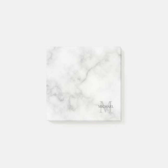 Personalised Monogram and Name Notepad (Front)