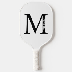 Personalised Monogram and Name Pickleball Paddle