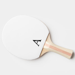 Personalised Monogram and Name Ping Pong Paddle