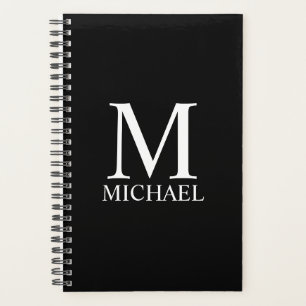 Personalised Monogram and Name Planner