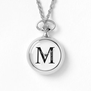 Personalised Monogram and Name Pocket Watch