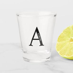 Personalised Monogram and Name Shot Glass