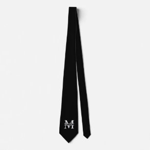 Personalised Monogram and Name Tie