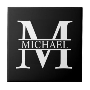 Personalised Monogram and Name Tile