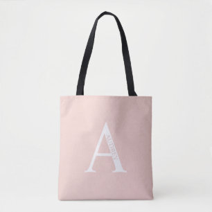 Personalised Monogram and Name Tote Bag