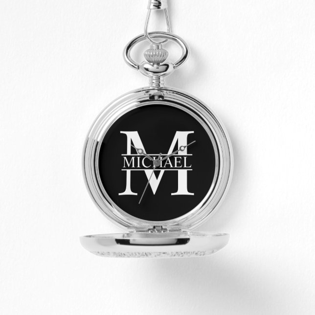 Personalised Monogram and Name Watch (Front)