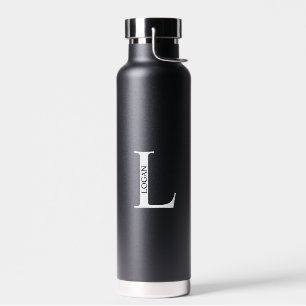 Personalised Monogram and Name Water Bottle