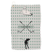 Personalised Monogram Argyle Custom Name Female