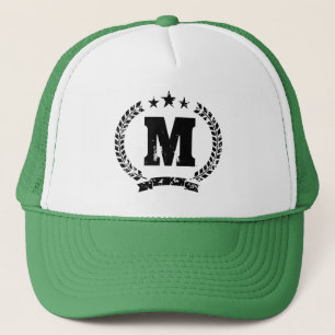 Personalised monogram baseball hat Sports cap