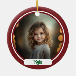  Personalised Monogram Christmas Ornament