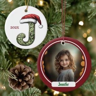 Personalised Monogram Christmas Ornament