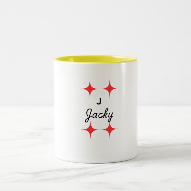 Personalised Monogram Coffee Mug (Center)