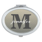 Personalised Monogram Compact Mirror