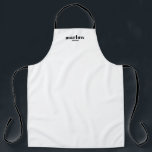 Personalised Monogram Cooking  Apron for Men<br><div class="desc">Looking for a great gift for cooks? Check out this Personalised Monogram Cooking Apron for Men.</div>