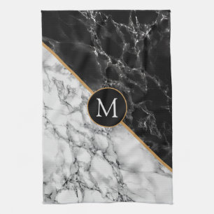 Personalised Monogram Custom Letter Kitchen Towel