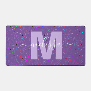 Personalised Monogram Desk Mat