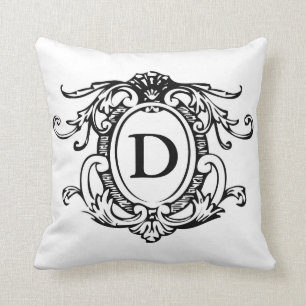 Personalised Monogram Family Crest Pillow