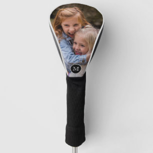 Personalised Monogram Family Photo Golf Head Cover