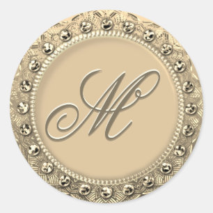 Personalised Monogram Gold Seal