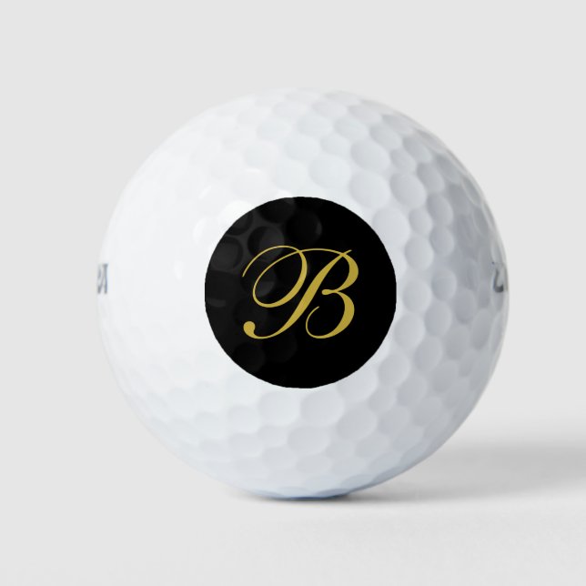 Personalised Monogram  Golf Balls (Front)