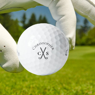 Personalised Monogram Golf Balls