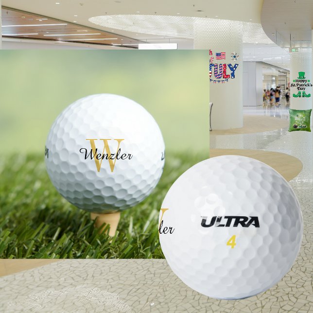 Personalised Monogram Golf Balls (Creator Uploaded)