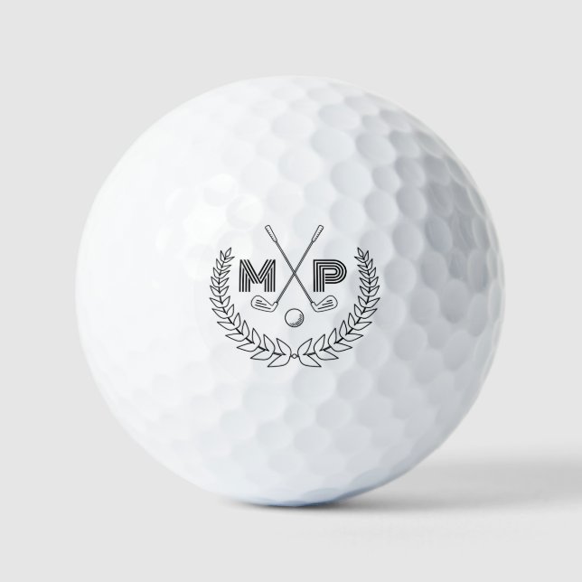 Personalised Monogram Golf Balls (Front)