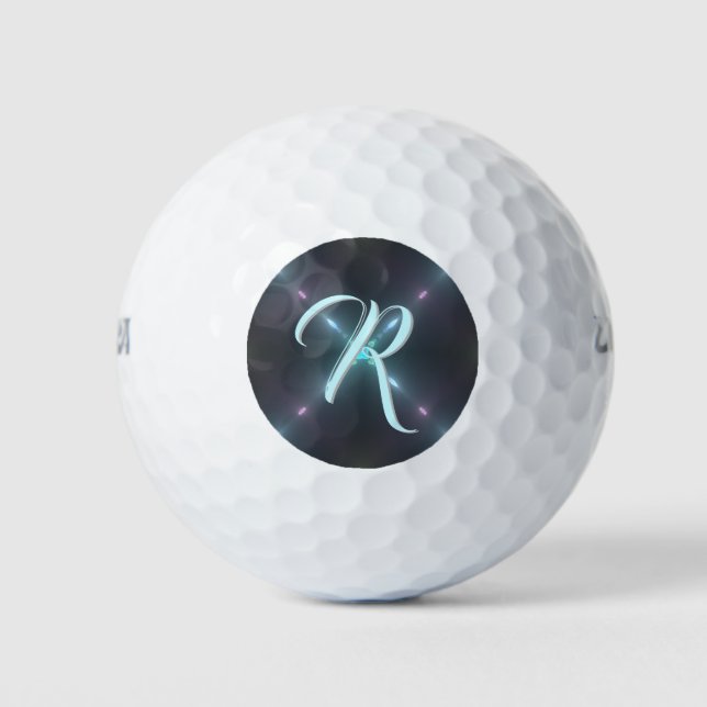 Personalised Monogram Golf Balls - Custom (Front)