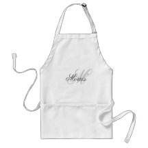 Personalised Monogram Initial Apron