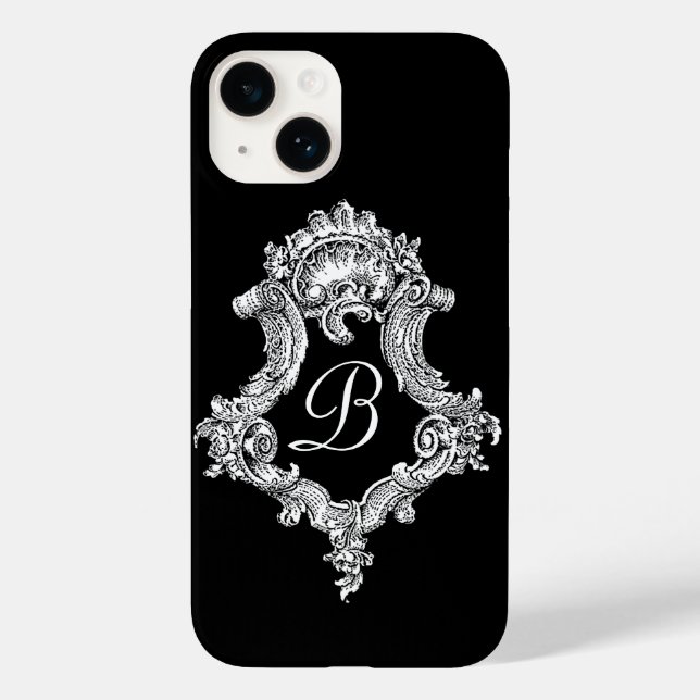 Personalised Monogram Initial Case-Mate iPhone Case (Back)