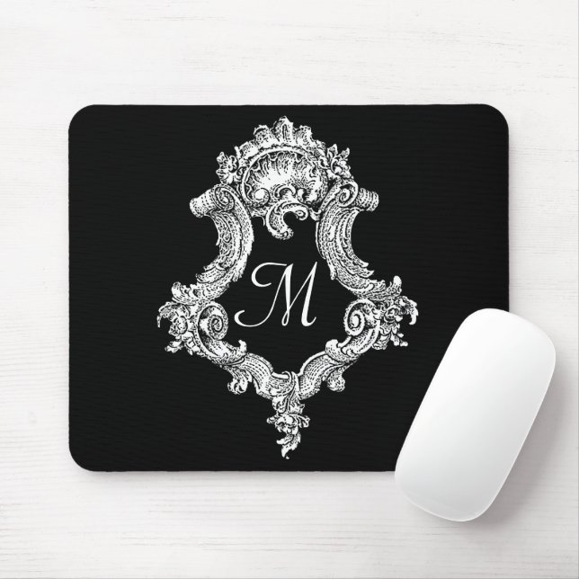 Personalised Monogram Initial Mouse Mat (With Mouse)
