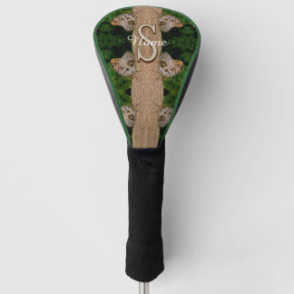 Personalised Monogram Initial Name Butterfly Art Golf Head Cover