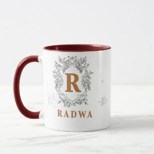Personalised Monogram Initial & Name Mug